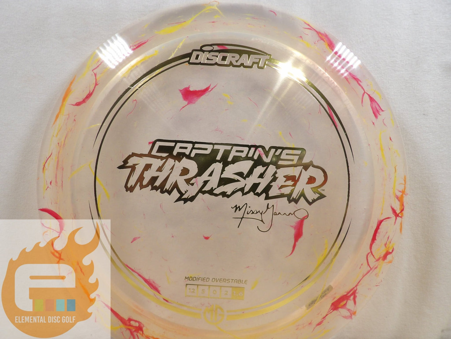 Discraft Z Jawbreaker Captain’s Thrasher (2025 Missy Gannon) - Elemental Disc Golf