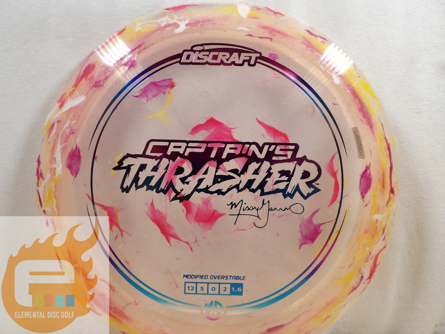 Discraft Z Jawbreaker Captain’s Thrasher (2025 Missy Gannon) - Elemental Disc Golf
