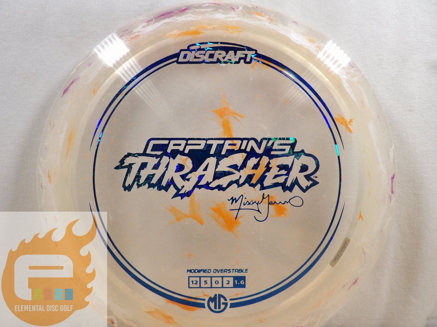 Discraft Z Jawbreaker Captain’s Thrasher (2025 Missy Gannon) - Elemental Disc Golf