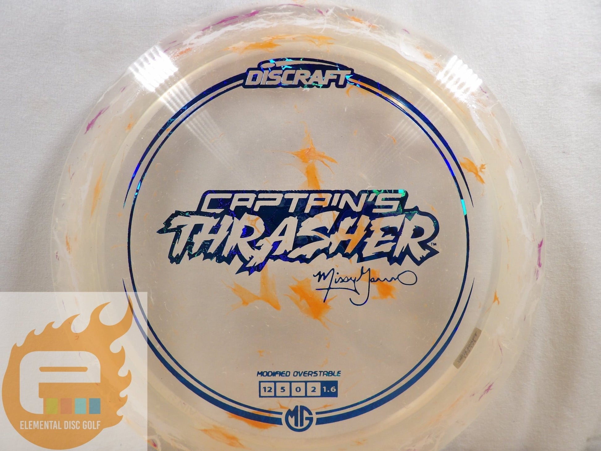 Discraft Z Jawbreaker Captain’s Thrasher (2025 Missy Gannon) - Elemental Disc Golf