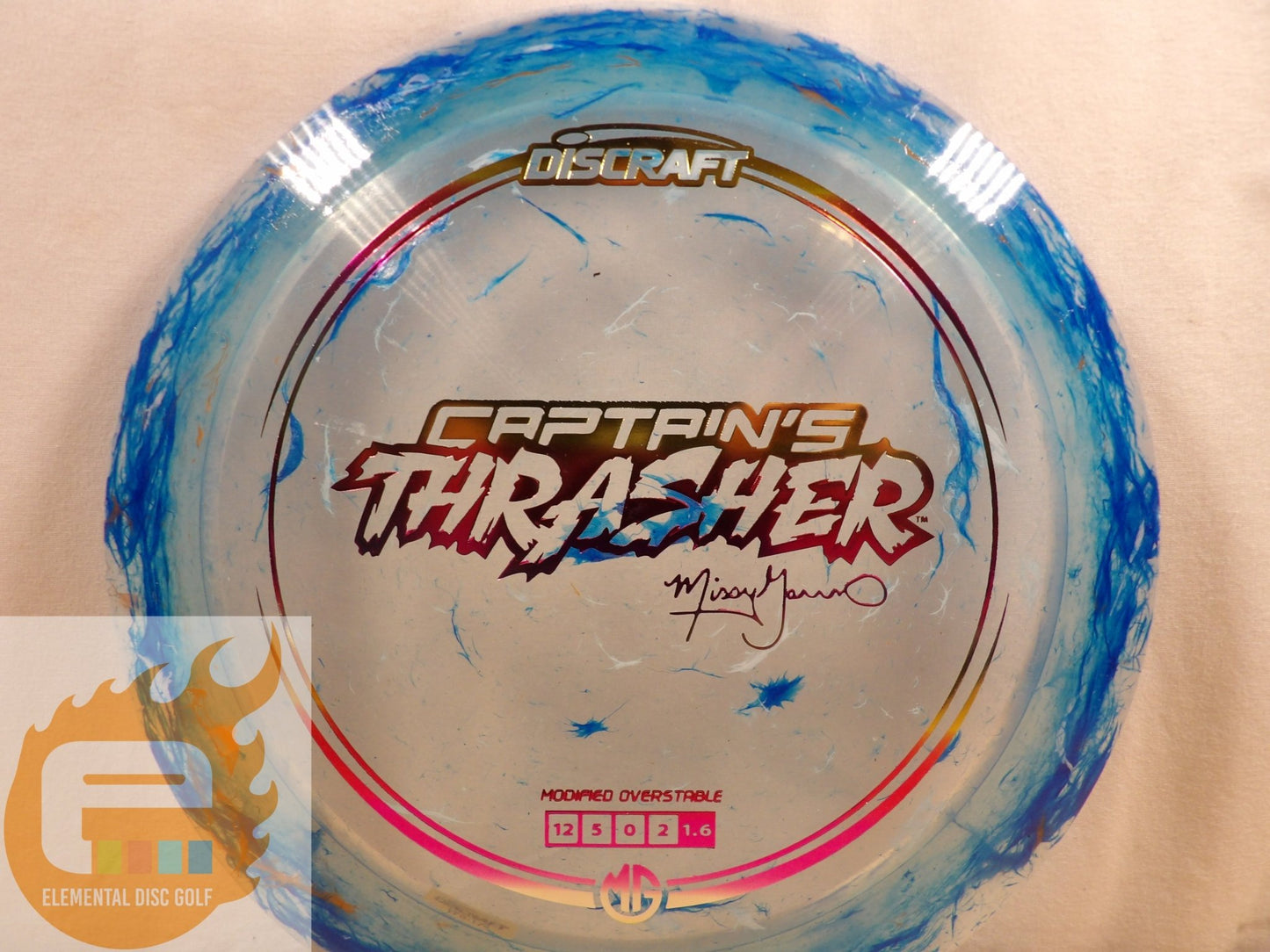 Discraft Z Jawbreaker Captain’s Thrasher (2025 Missy Gannon) - Elemental Disc Golf