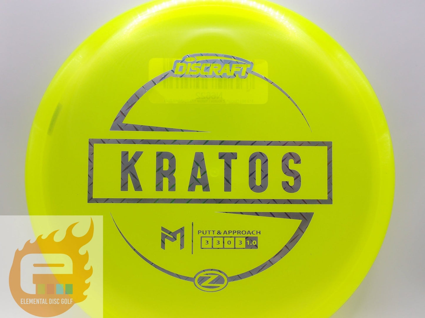 Discraft Z Kratos (3/3/0/3) - Elemental Disc Golf