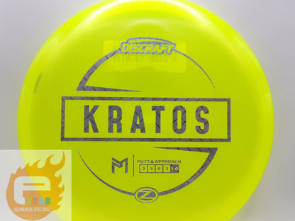 Discraft Z Kratos (3/3/0/3) - Elemental Disc Golf