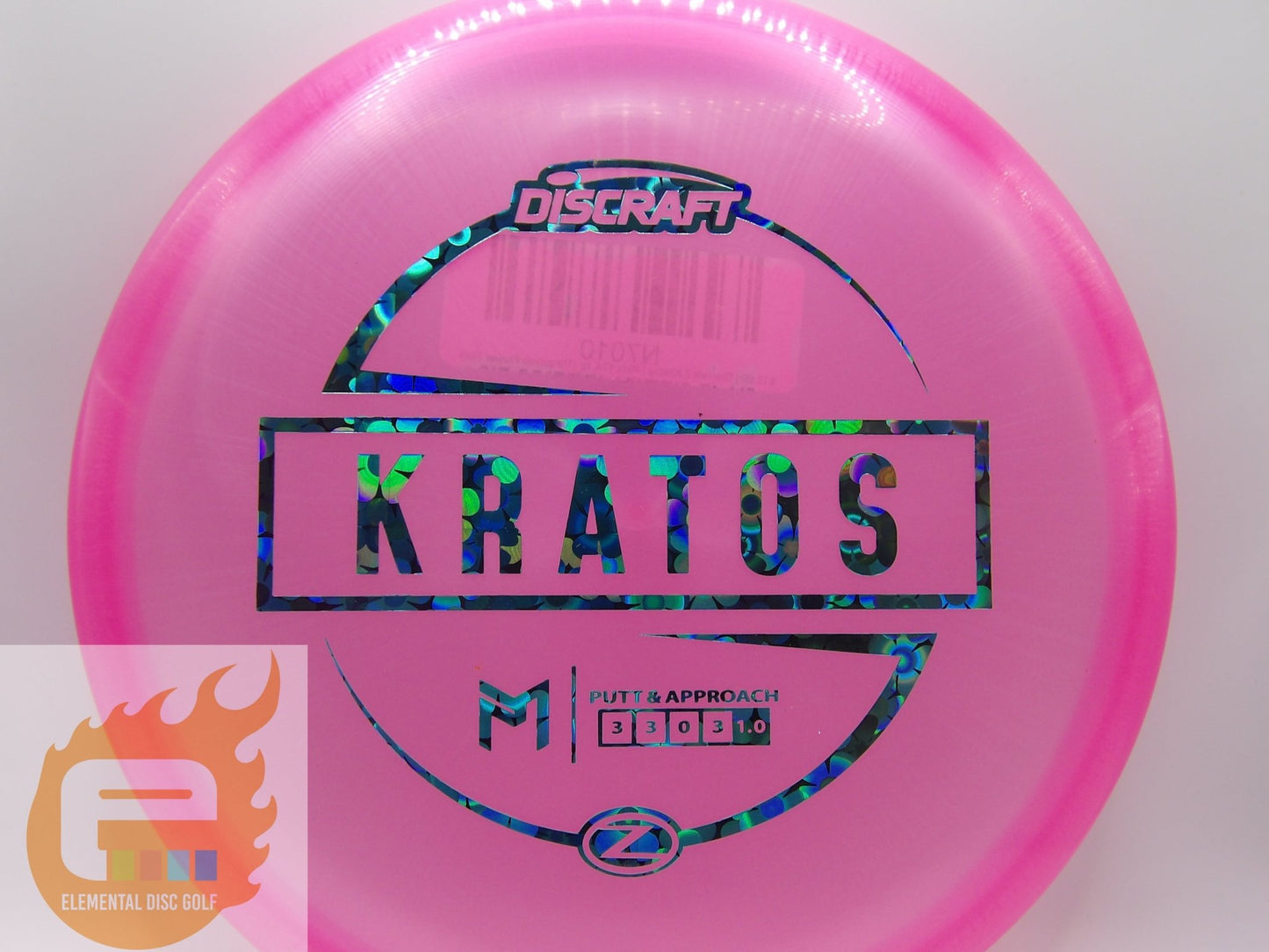 Discraft Z Kratos (3/3/0/3) - Elemental Disc Golf
