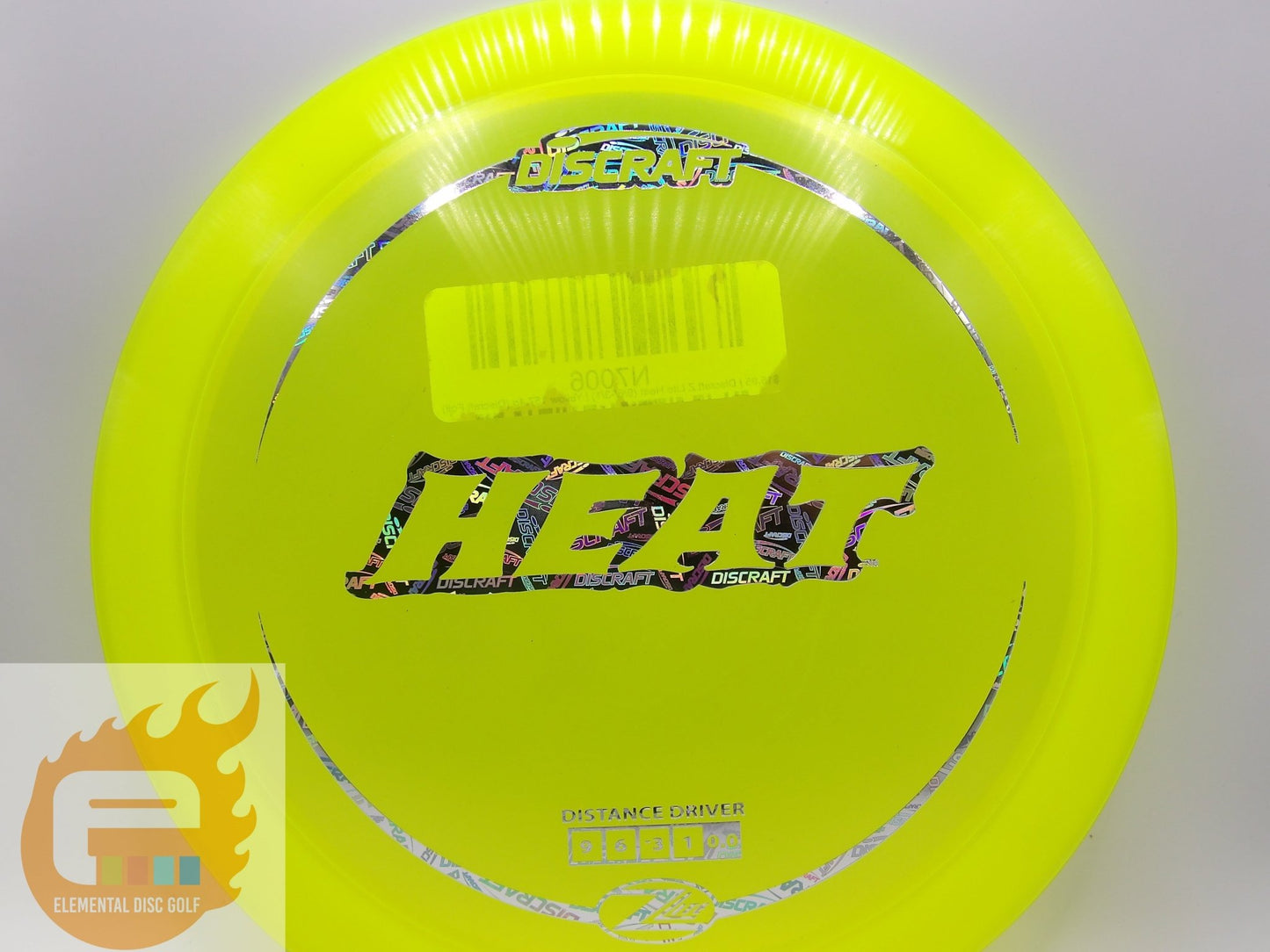 Discraft Z Lite Heat (9/6/-3/1) - Elemental Disc Golf