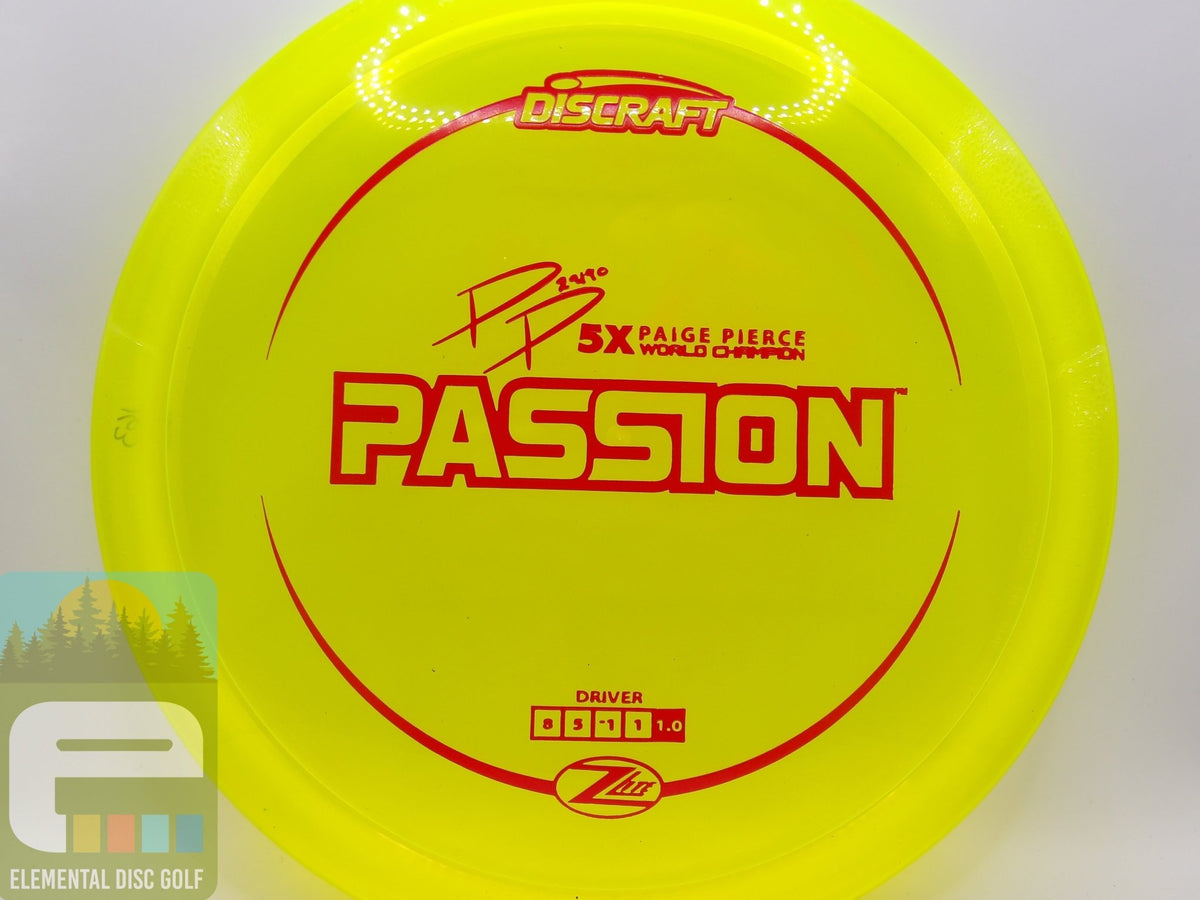 Discraft Z Lite Passion (8/5/-1/1) - Elemental Disc Golf