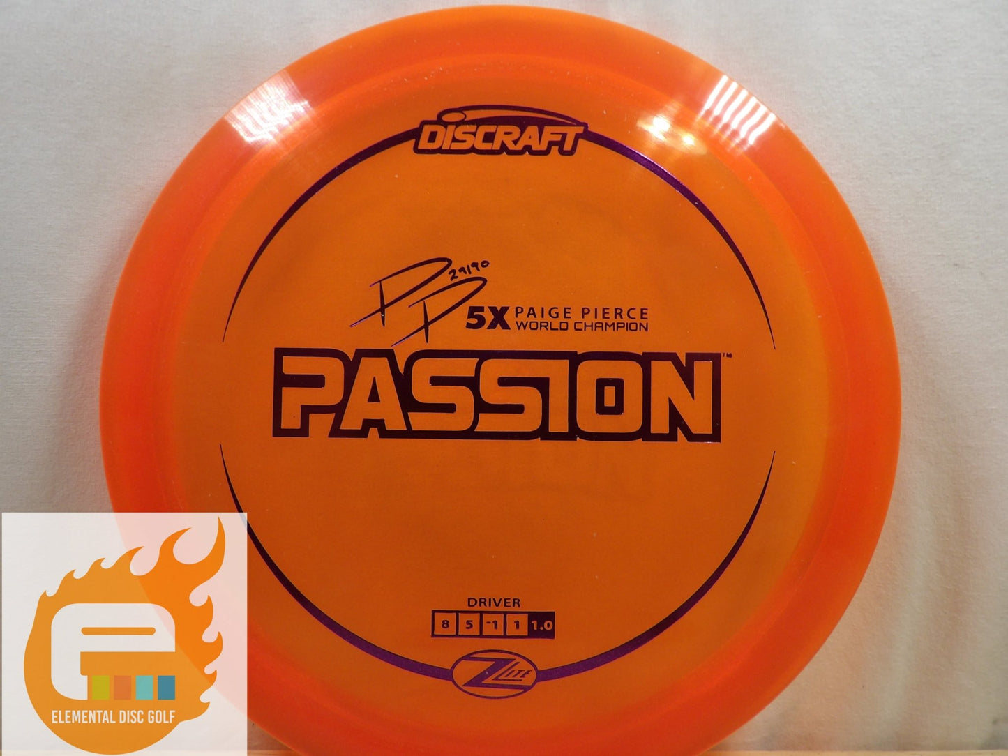 Discraft Z Lite Passion - Elemental Disc Golf