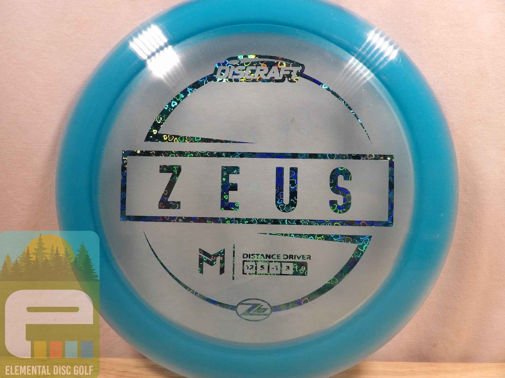 Discraft Z Lite Zeus (12/5/-1/3) - Elemental Disc Golf
