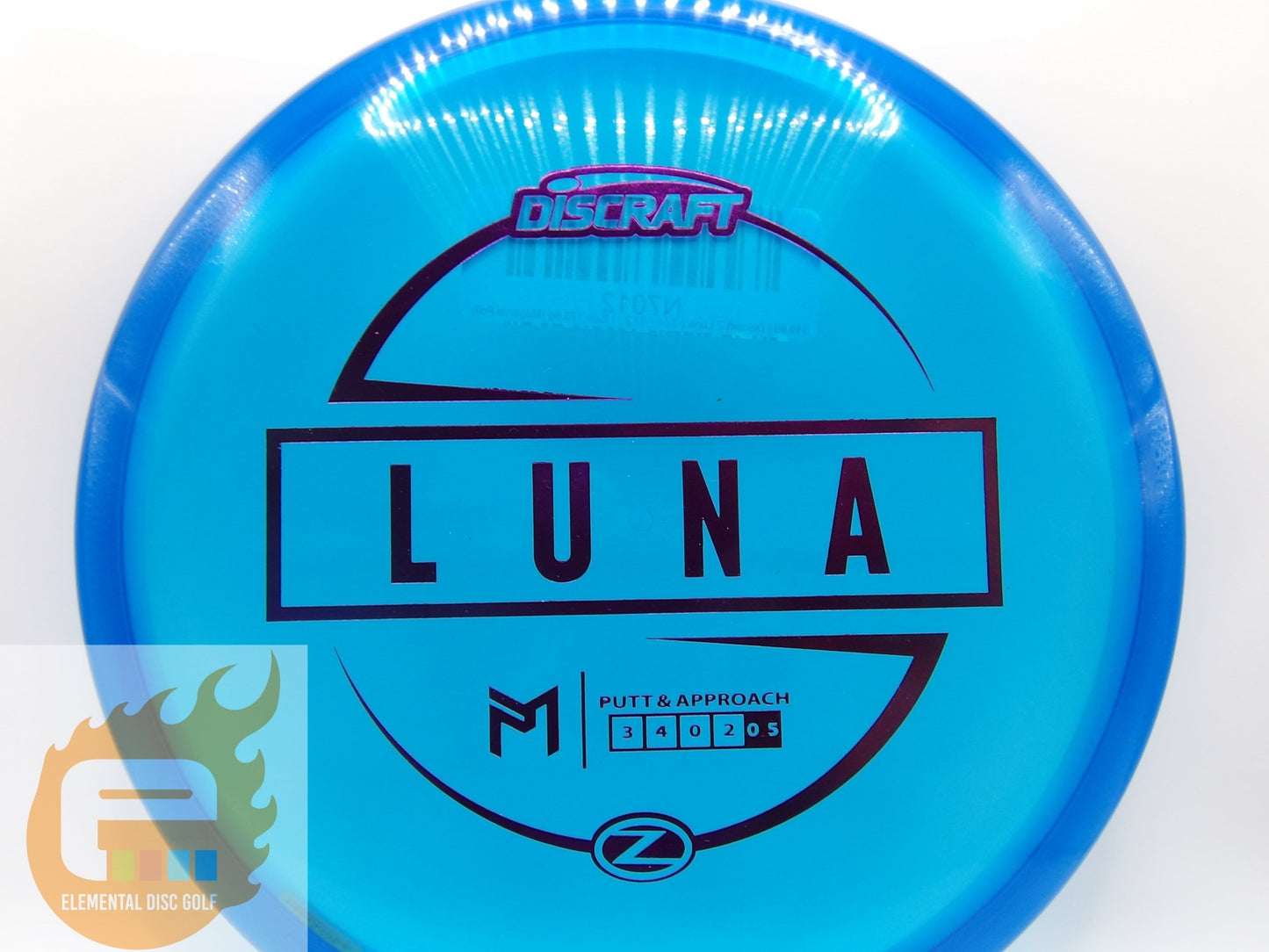 Discraft Z Luna ( 3 / 4 / 0 / 2 ) - Elemental Disc Golf