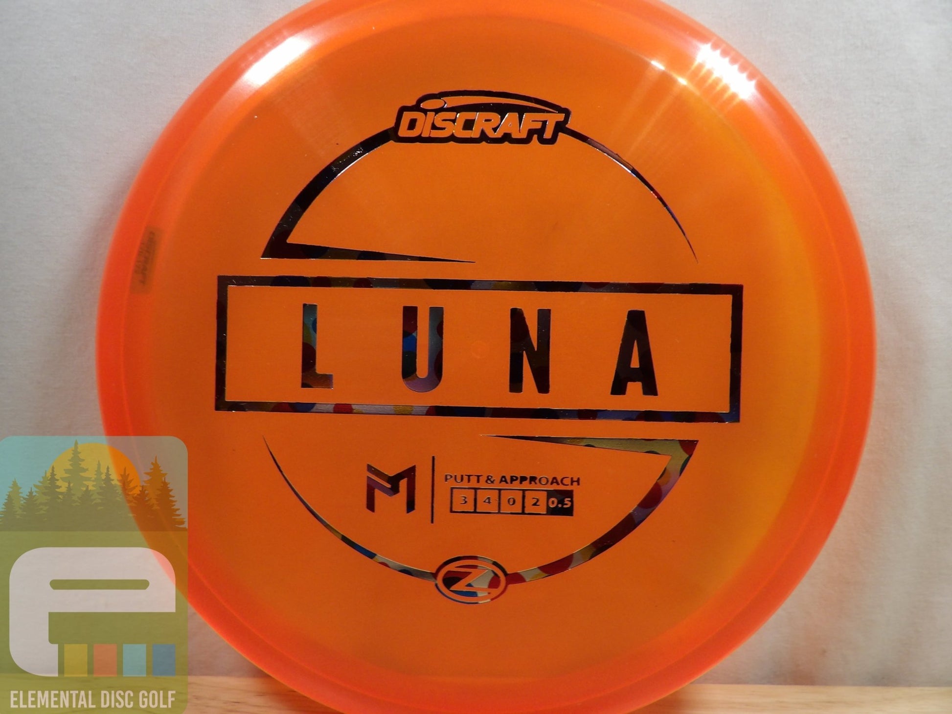 Discraft Z Luna ( 3 / 4 / 0 / 2 ) - Elemental Disc Golf