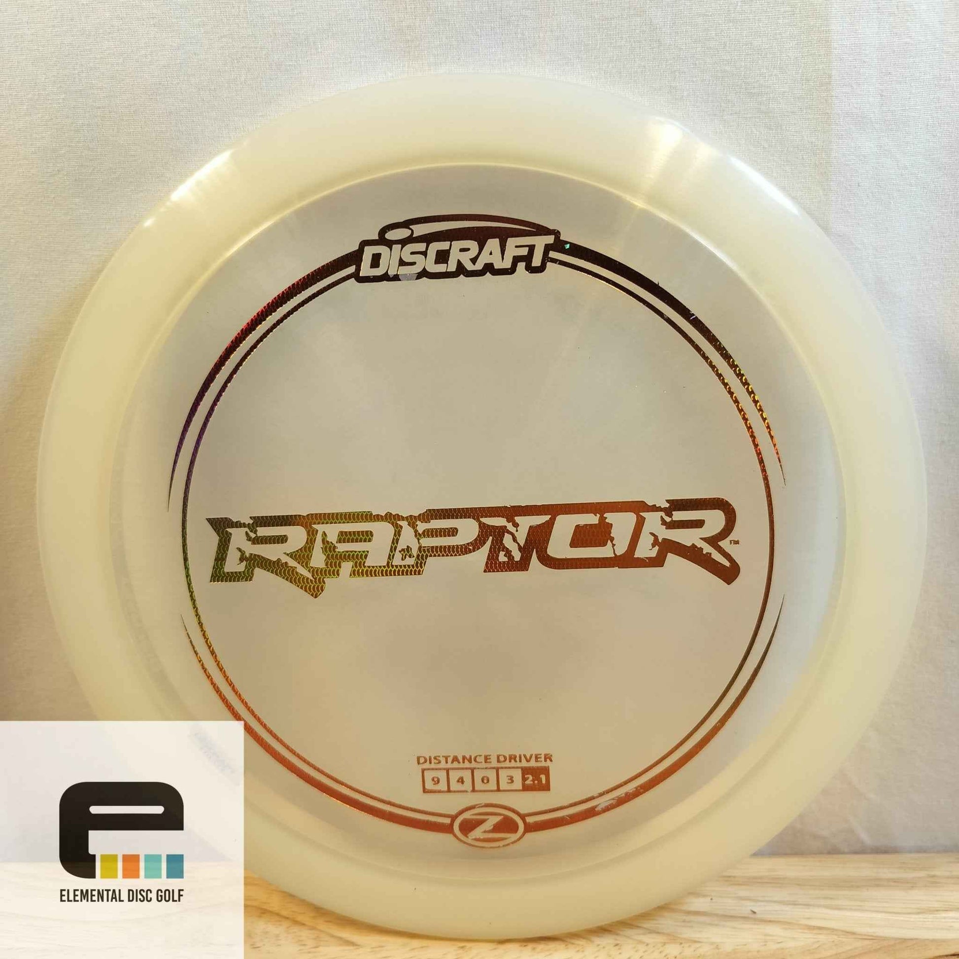 Discraft Z Raptor (9/4/0/3) - Elemental Disc Golf