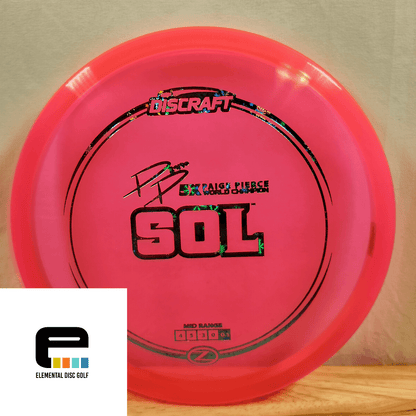 Discraft Z Sol ( 4 / 5 / -3 / 0 ) - Elemental Disc Golf