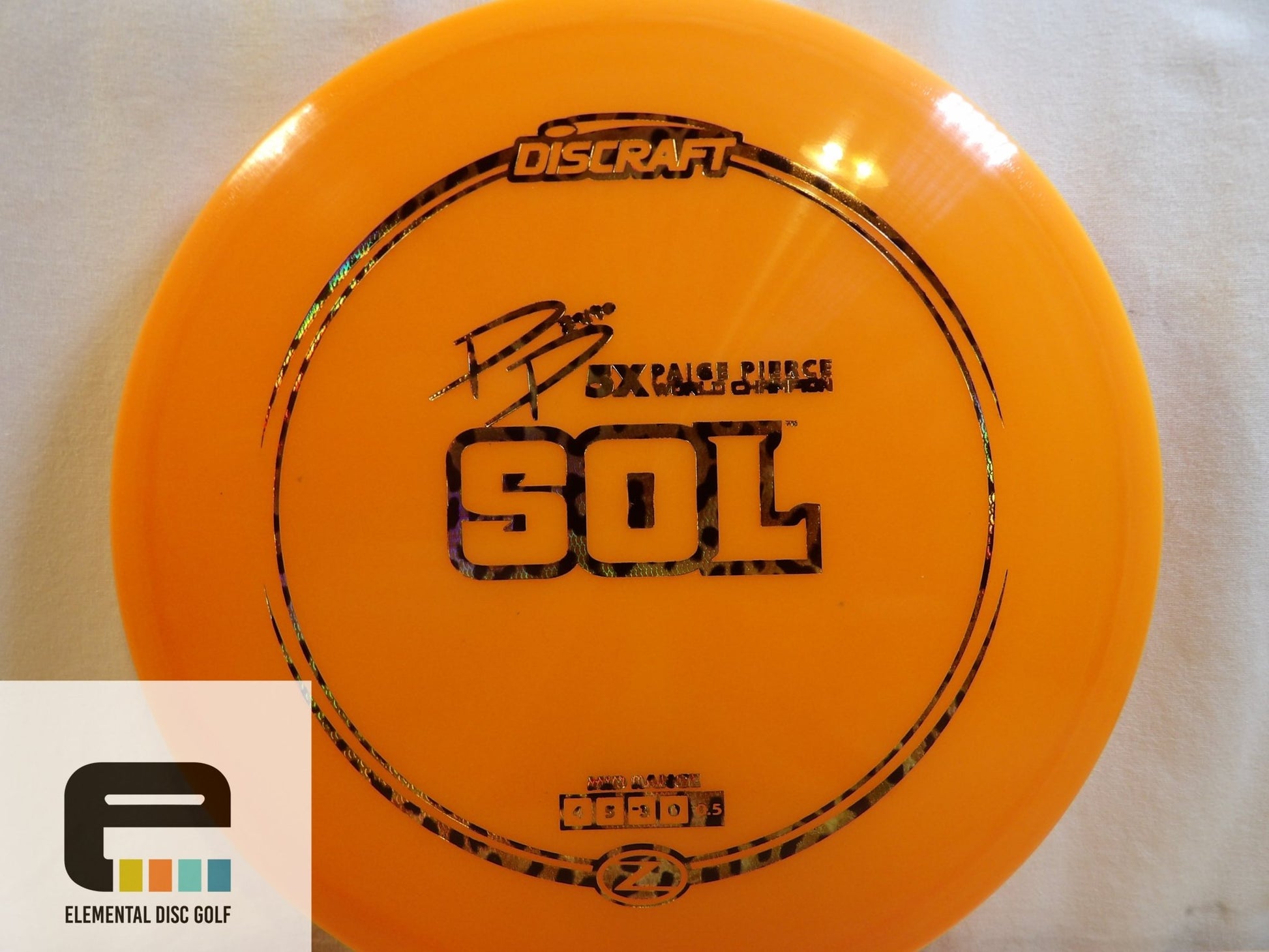 Discraft Z Sol - Elemental Disc Golf