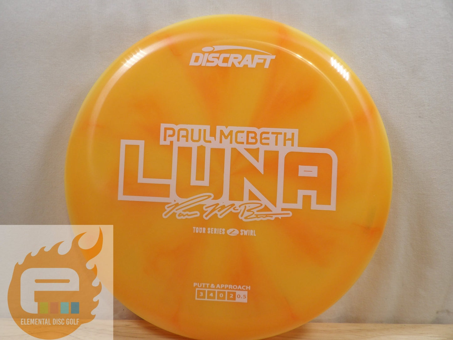 Discraft Z Swirl Luna (2025 Paul McBeth Tour Series) - Elemental Disc Golf