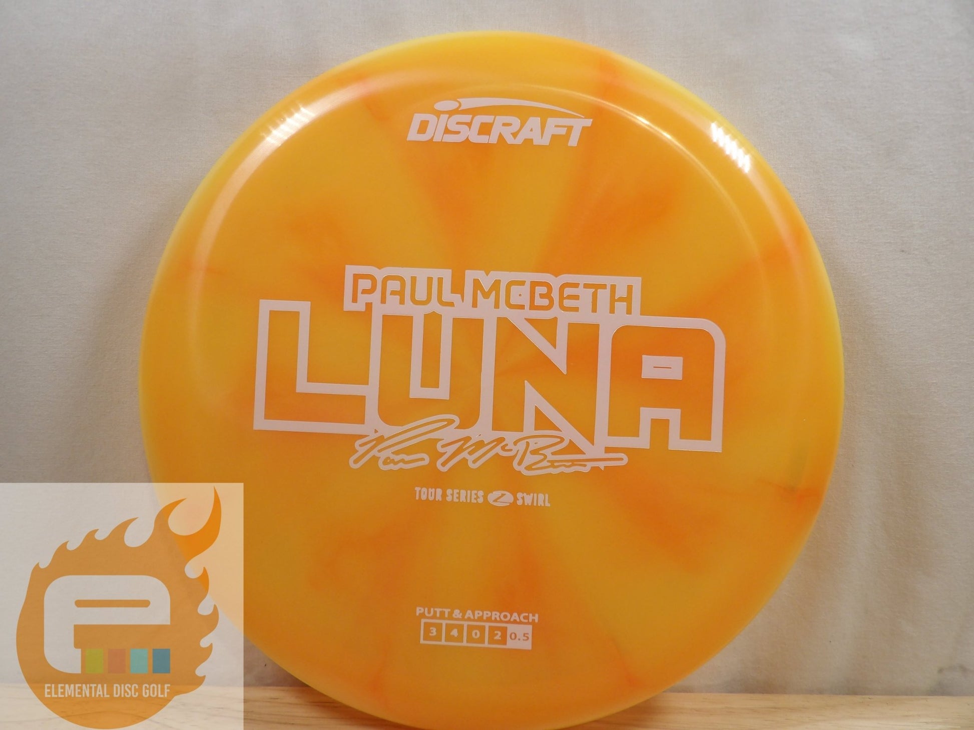 Discraft Z Swirl Luna (2025 Paul McBeth Tour Series) - Elemental Disc Golf