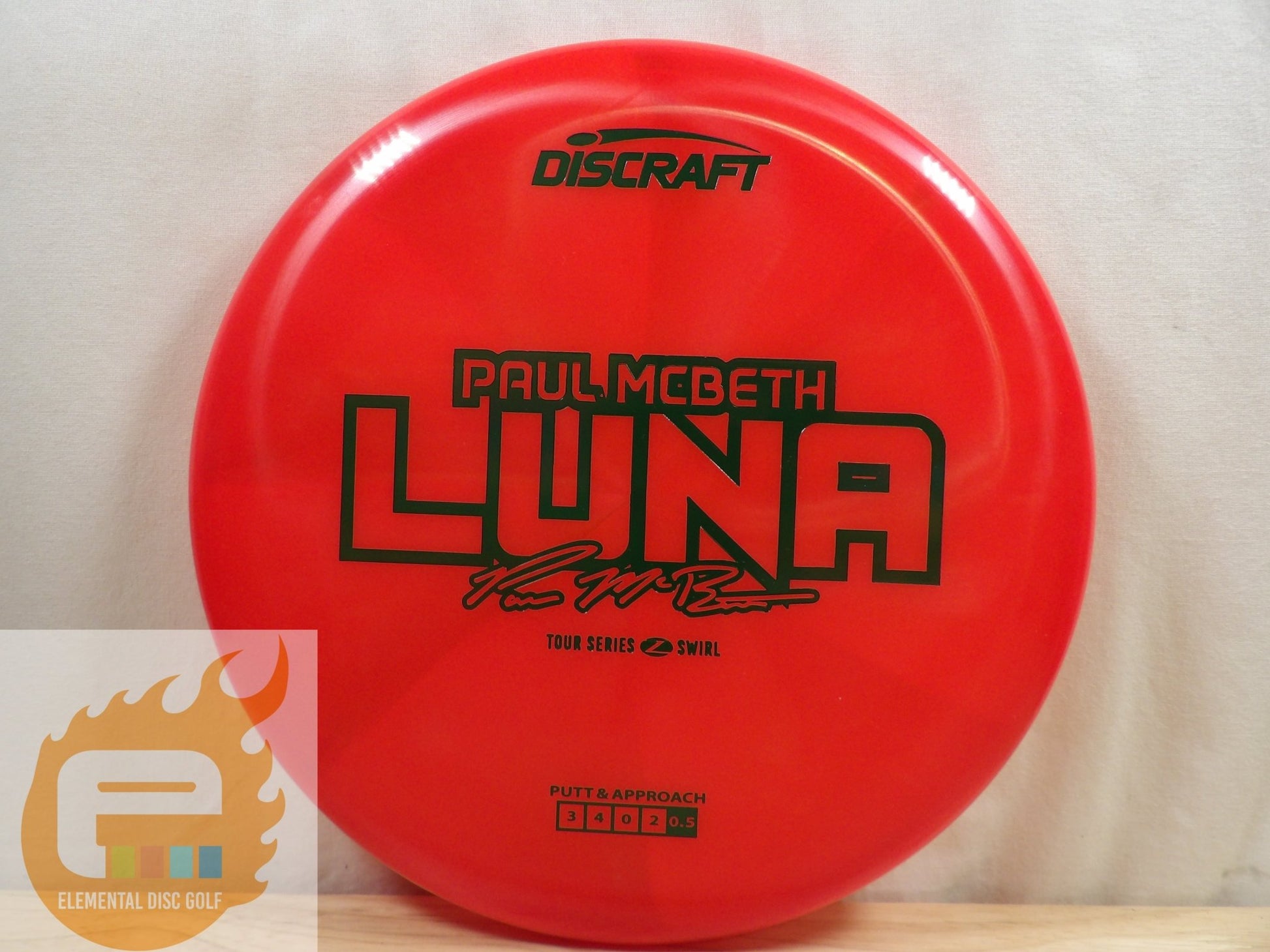 Discraft Z Swirl Luna (2025 Paul McBeth Tour Series) - Elemental Disc Golf