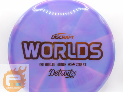 Discraft Z Swirl Zone SS (4/4/-1/2) 2026 Worlds Edition - Elemental Disc Golf
