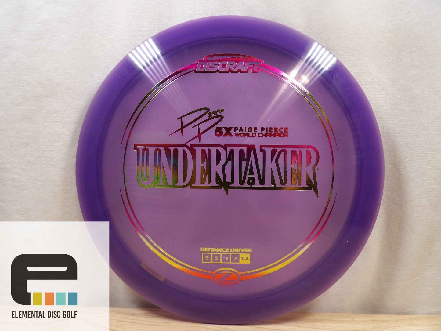 Discraft Z Undertaker (9/5/-1/2) - Elemental Disc Golf