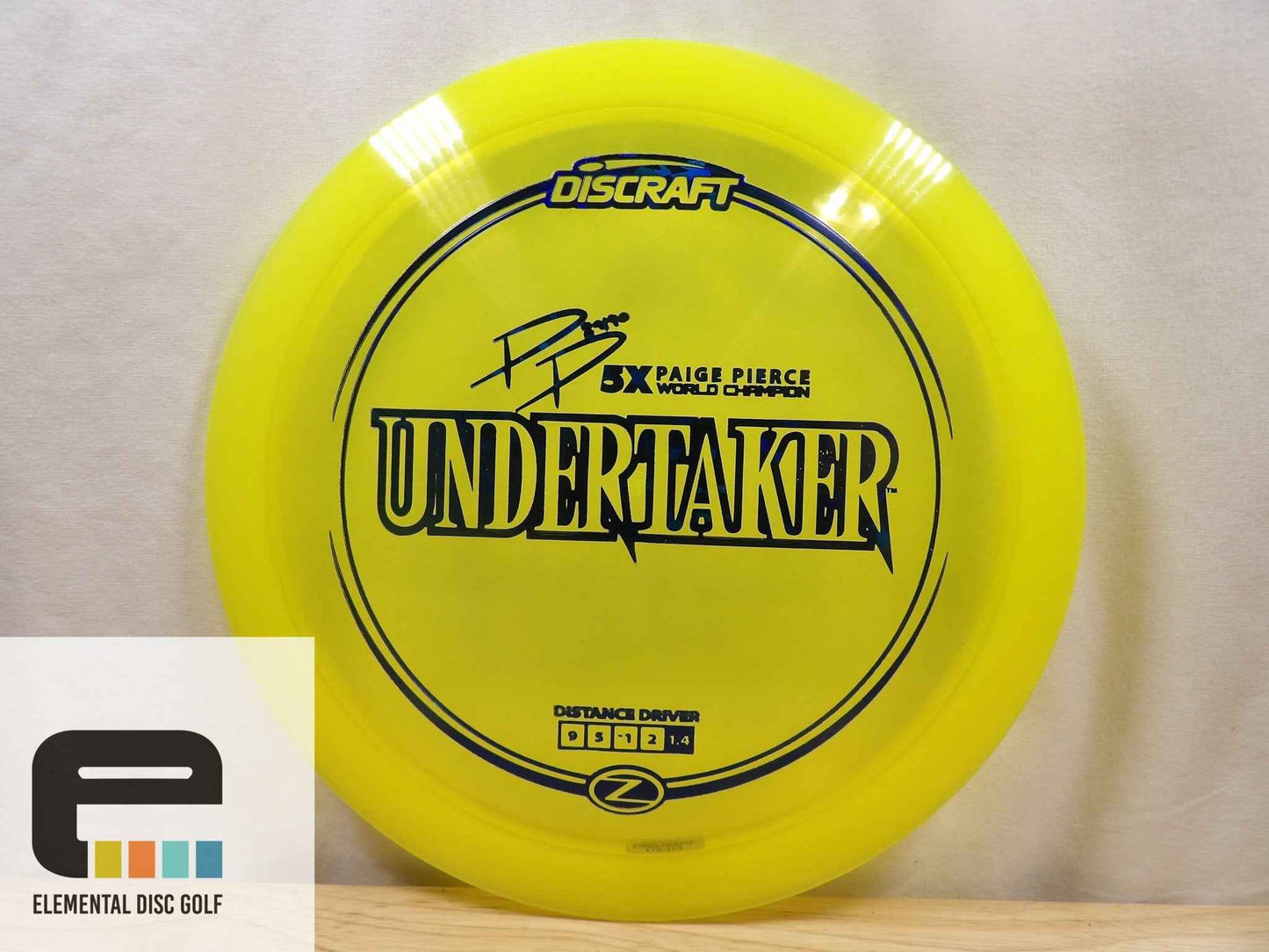 Discraft Z Undertaker (9/5/-1/2) - Elemental Disc Golf