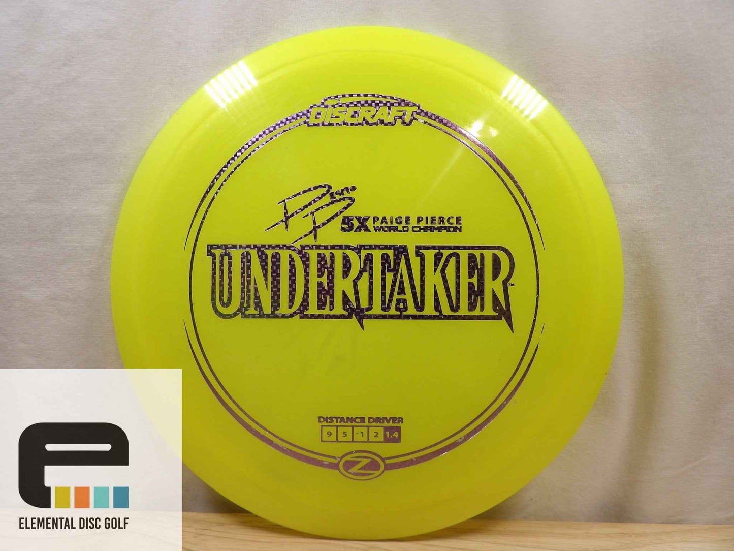 Discraft Z Undertaker (9/5/-1/2) - Elemental Disc Golf