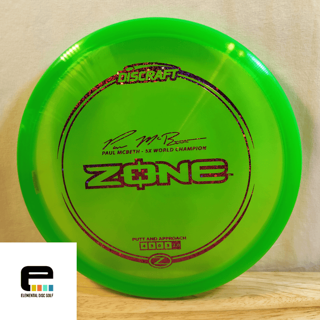 Discraft Z Zone (Paul McBeth 5x) - Elemental Disc Golf