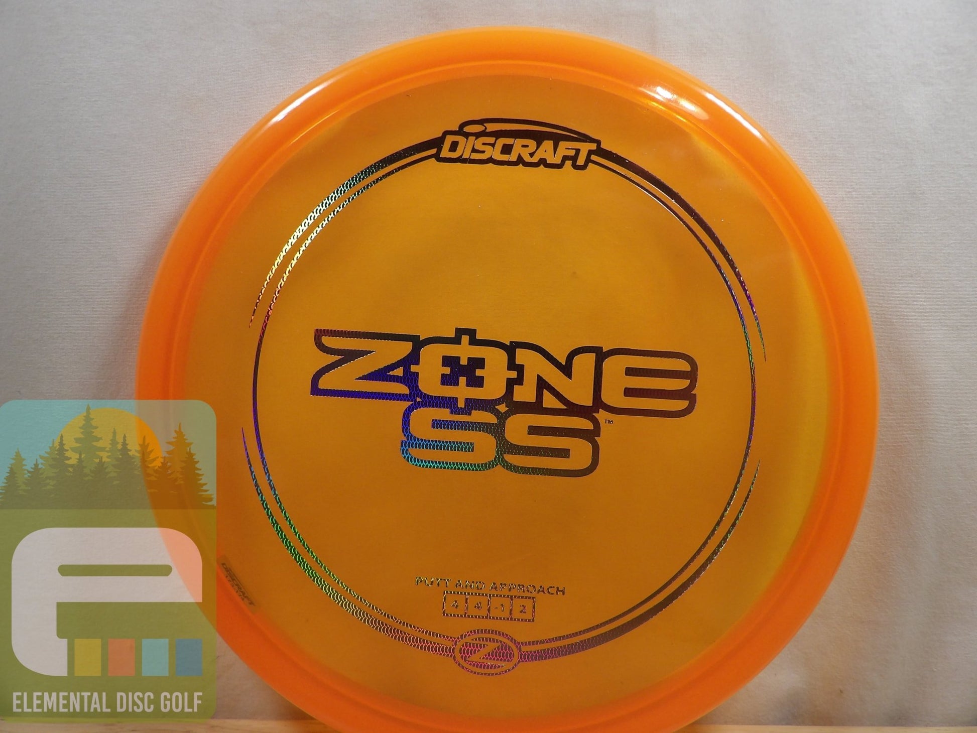 Discraft Z Zone SS (4/4/ - 1/2) - Elemental Disc Golf