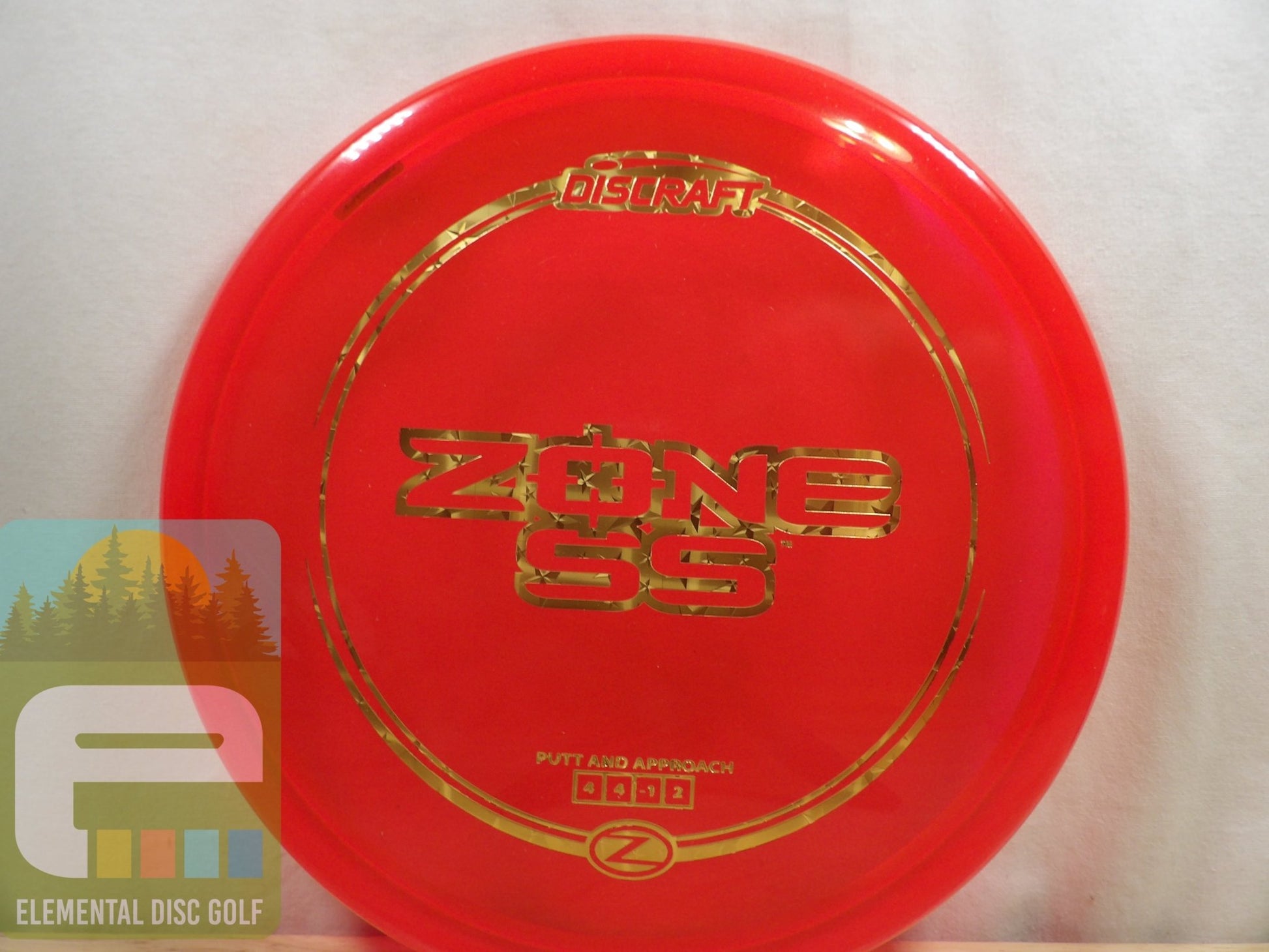 Discraft Z Zone SS (4/4/ - 1/2) - Elemental Disc Golf