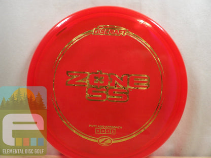 Discraft Z Zone SS (4/4/ - 1/2) - Elemental Disc Golf