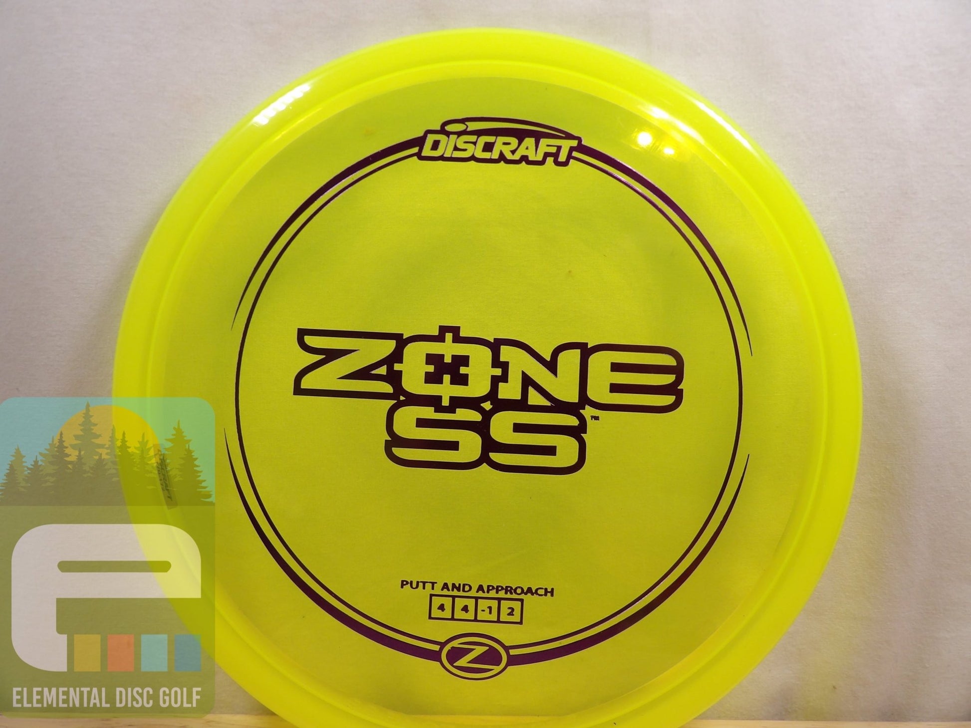 Discraft Z Zone SS (4/4/ - 1/2) - Elemental Disc Golf