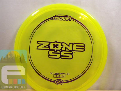 Discraft Z Zone SS (4/4/ - 1/2) - Elemental Disc Golf