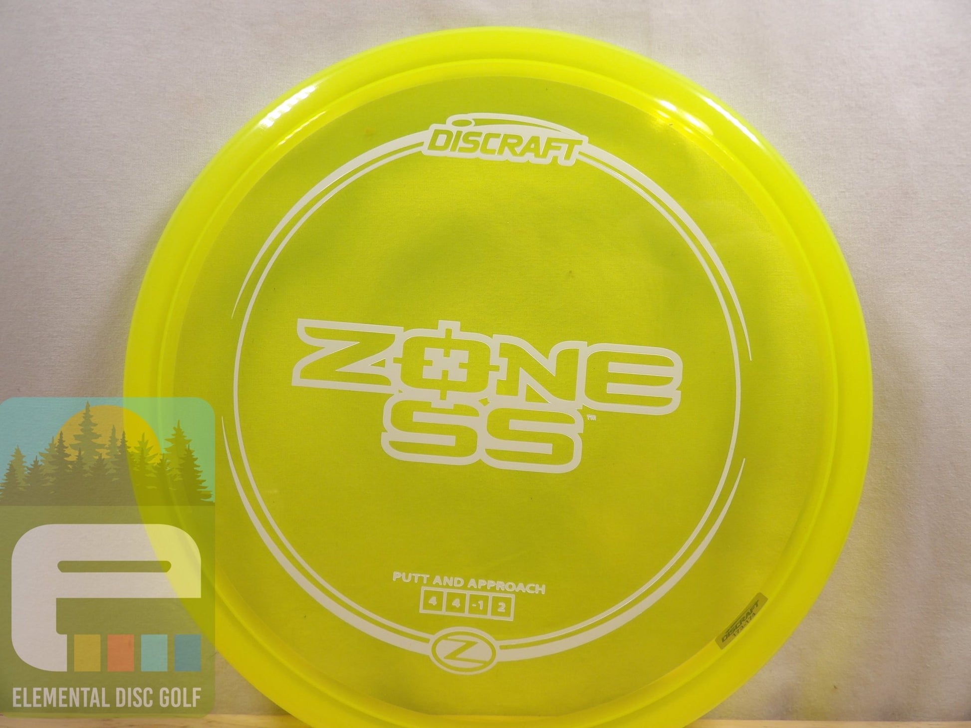 Discraft Z Zone SS (4/4/ - 1/2) - Elemental Disc Golf