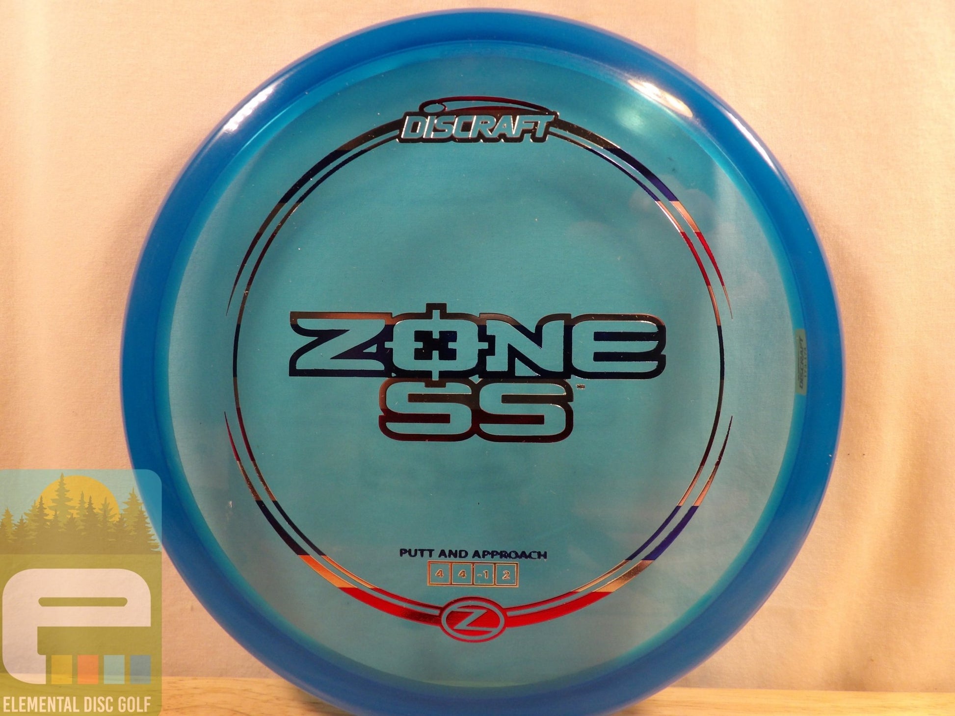 Discraft Z Zone SS (4/4/ - 1/2) - Elemental Disc Golf
