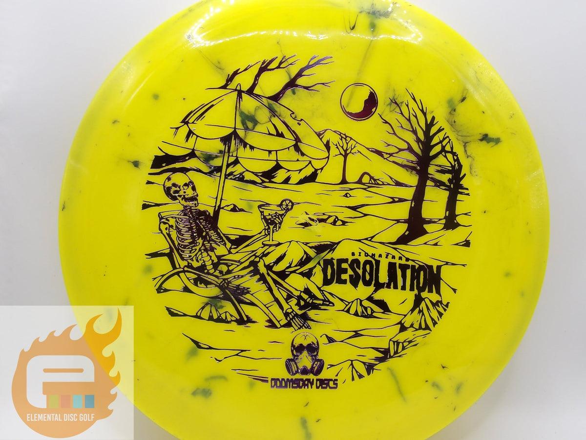 Doomsday Discs Biohazard Desolation (5/5/0/2) - Elemental Disc Golf