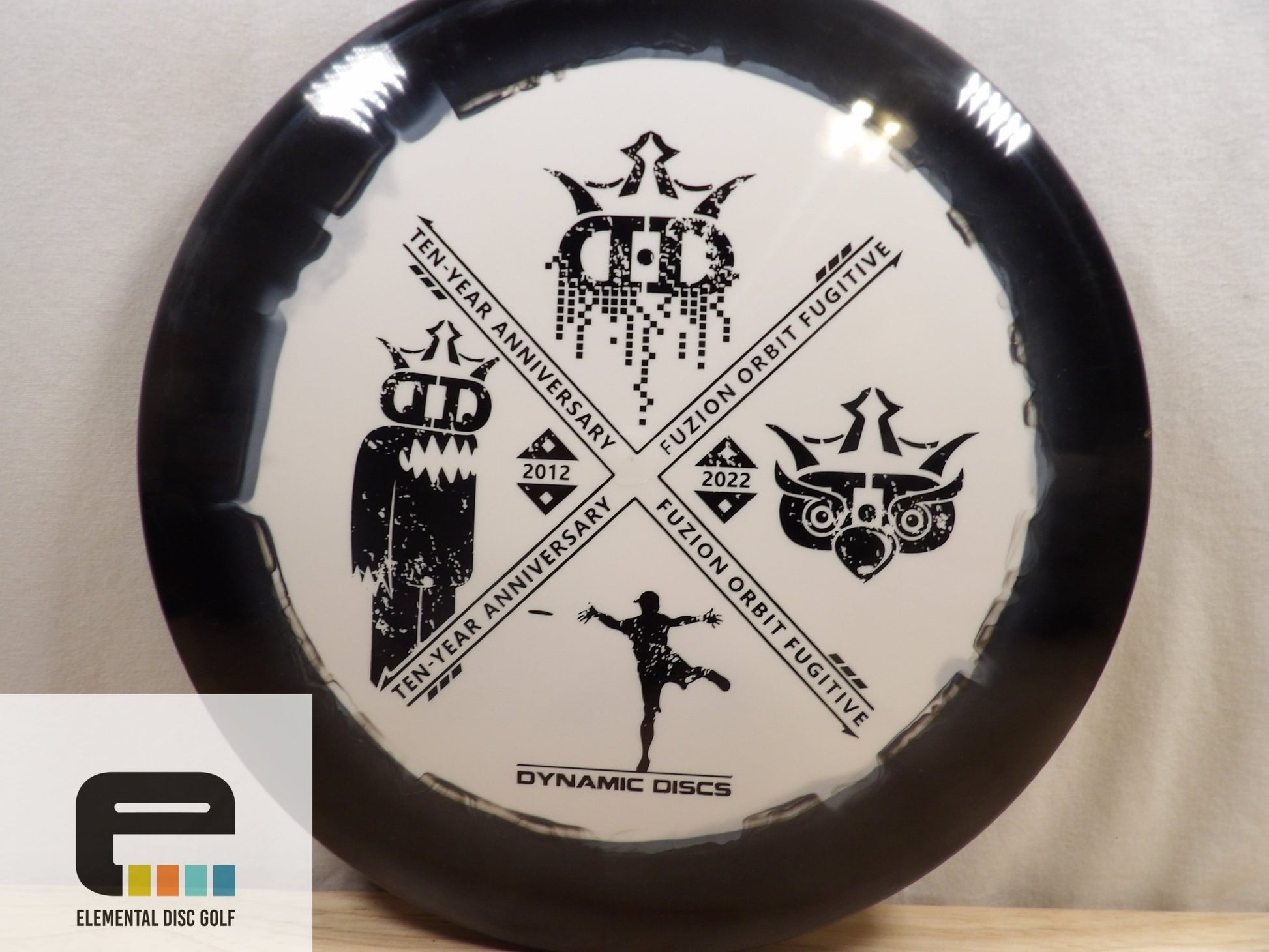 Dynamic Discs 10th Anniversary Fuzion Fugitive (USED) - Elemental Disc Golf