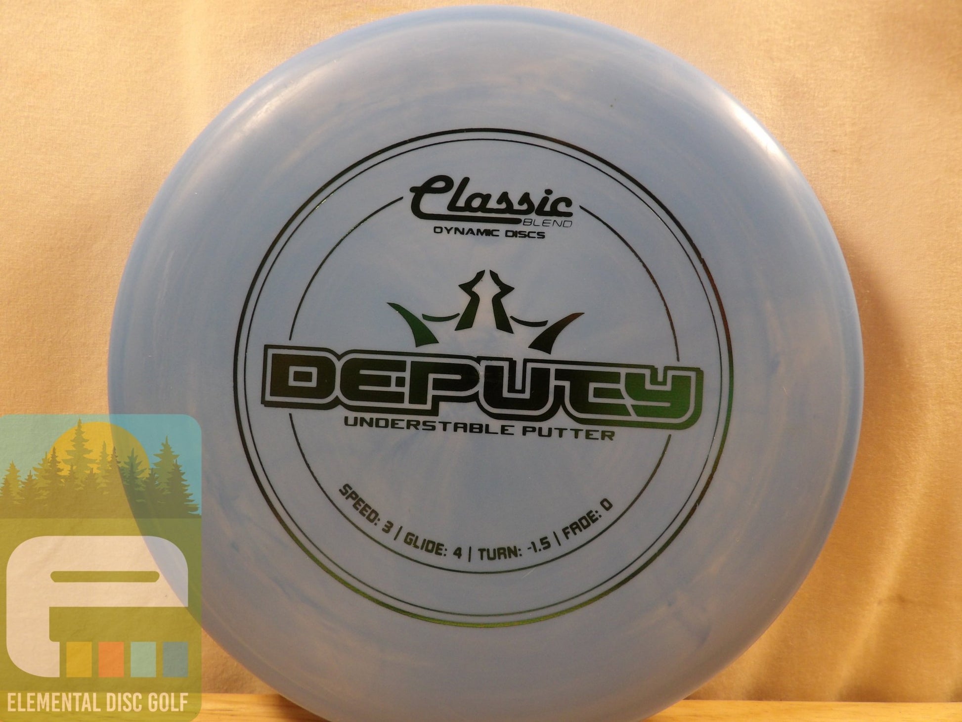 Dynamic Discs Classic Blend Deputy (3/4/ - 1.5/0) - Elemental Disc Golf