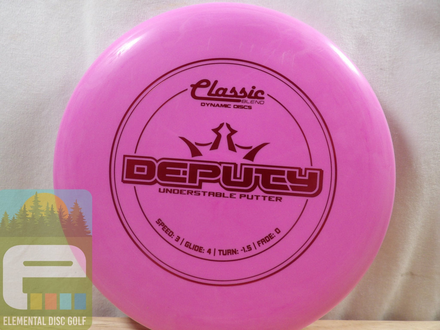 Dynamic Discs Classic Blend Deputy (3/4/ - 1.5/0) - Elemental Disc Golf