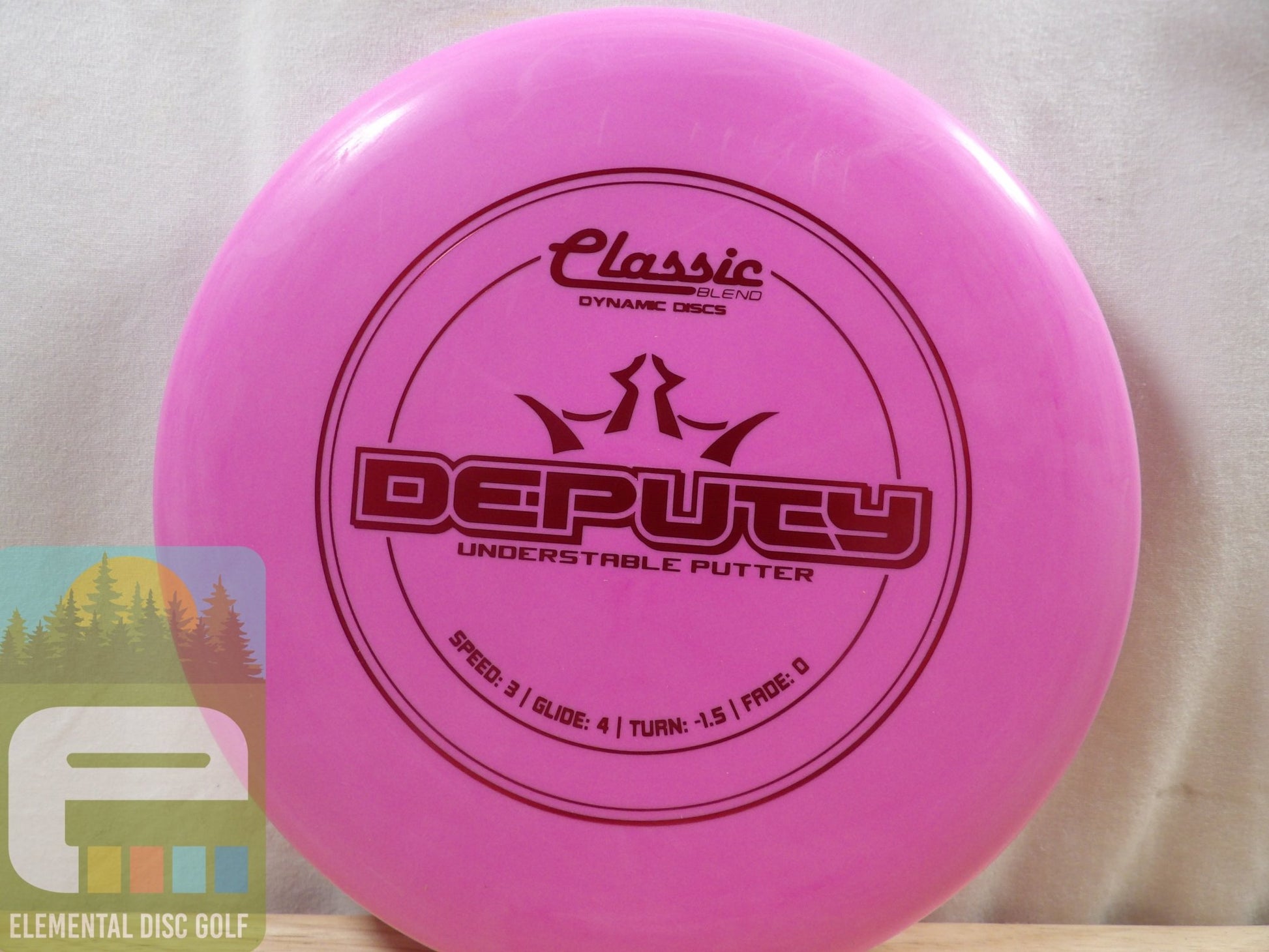 Dynamic Discs Classic Blend Deputy (3/4/ - 1.5/0) - Elemental Disc Golf