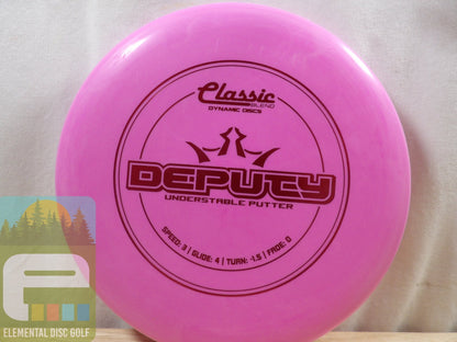 Dynamic Discs Classic Blend Deputy (3/4/ - 1.5/0) - Elemental Disc Golf