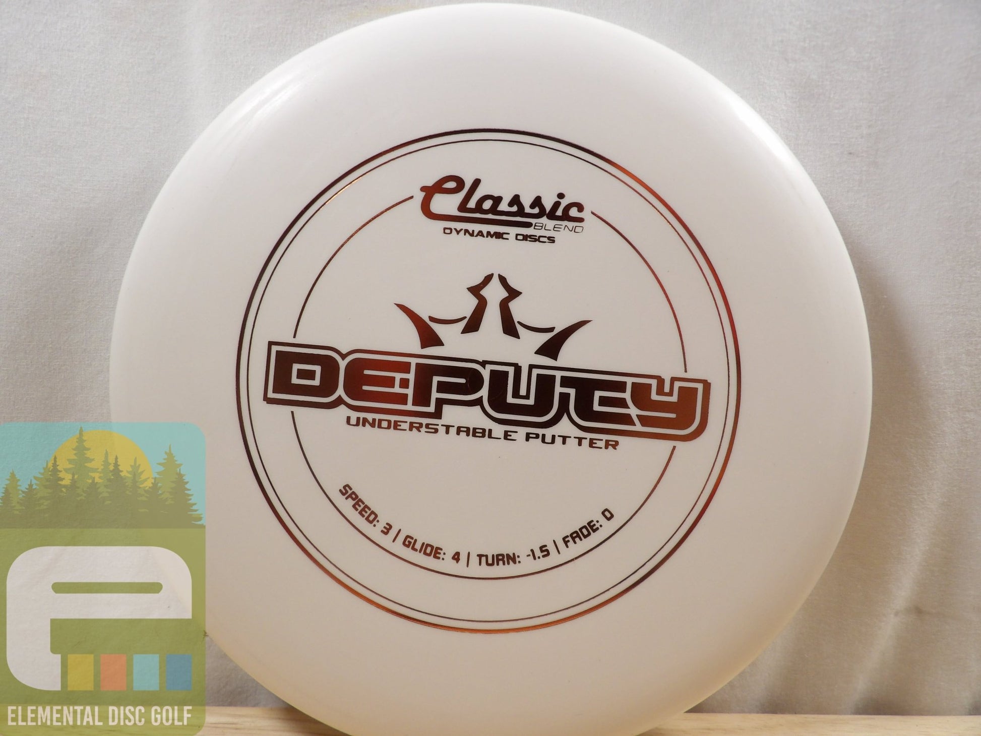 Dynamic Discs Classic Blend Deputy (3/4/ - 1.5/0) - Elemental Disc Golf