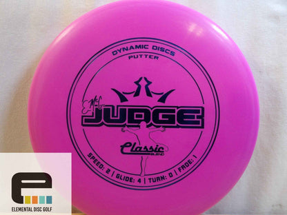Dynamic Discs Classic Blend Emac Judge (2/4/0/1) - Elemental Disc Golf