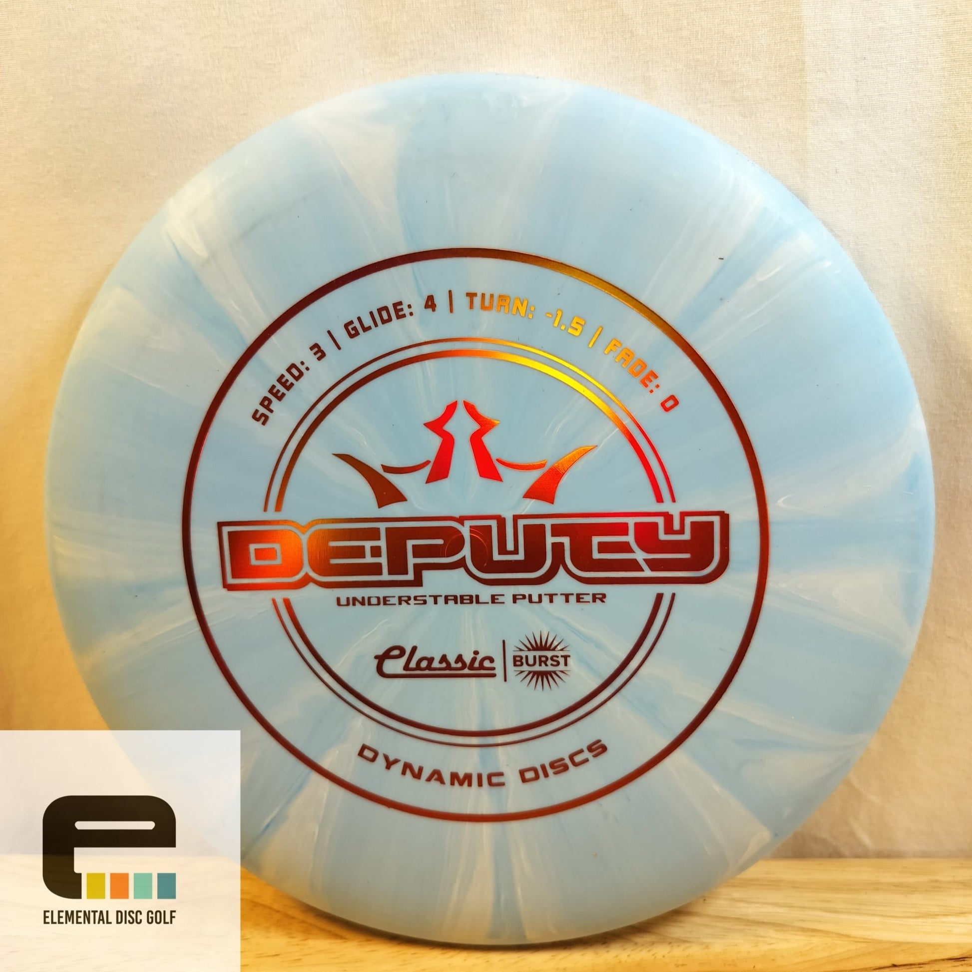 Dynamic Discs Classic Burst Deputy - Elemental Disc Golf