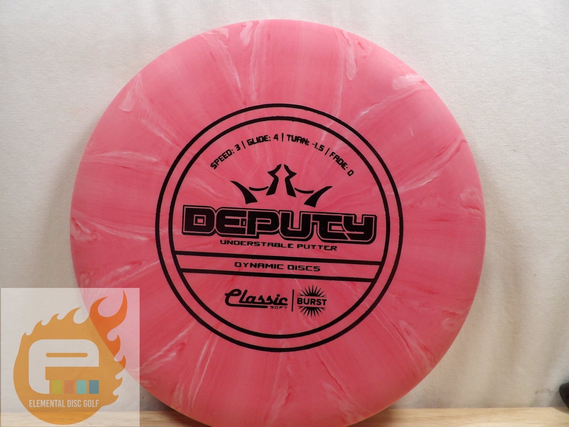 Dynamic Discs Classic Soft Burst Deputy - Elemental Disc Golf
