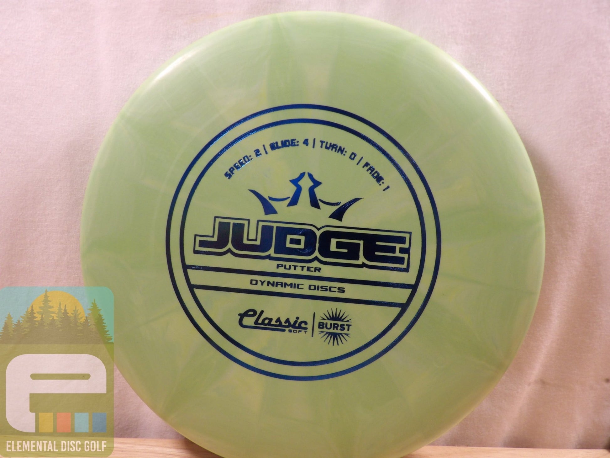 Dynamic Discs Classic Soft Burst Judge (2/4/0/1) - Elemental Disc Golf