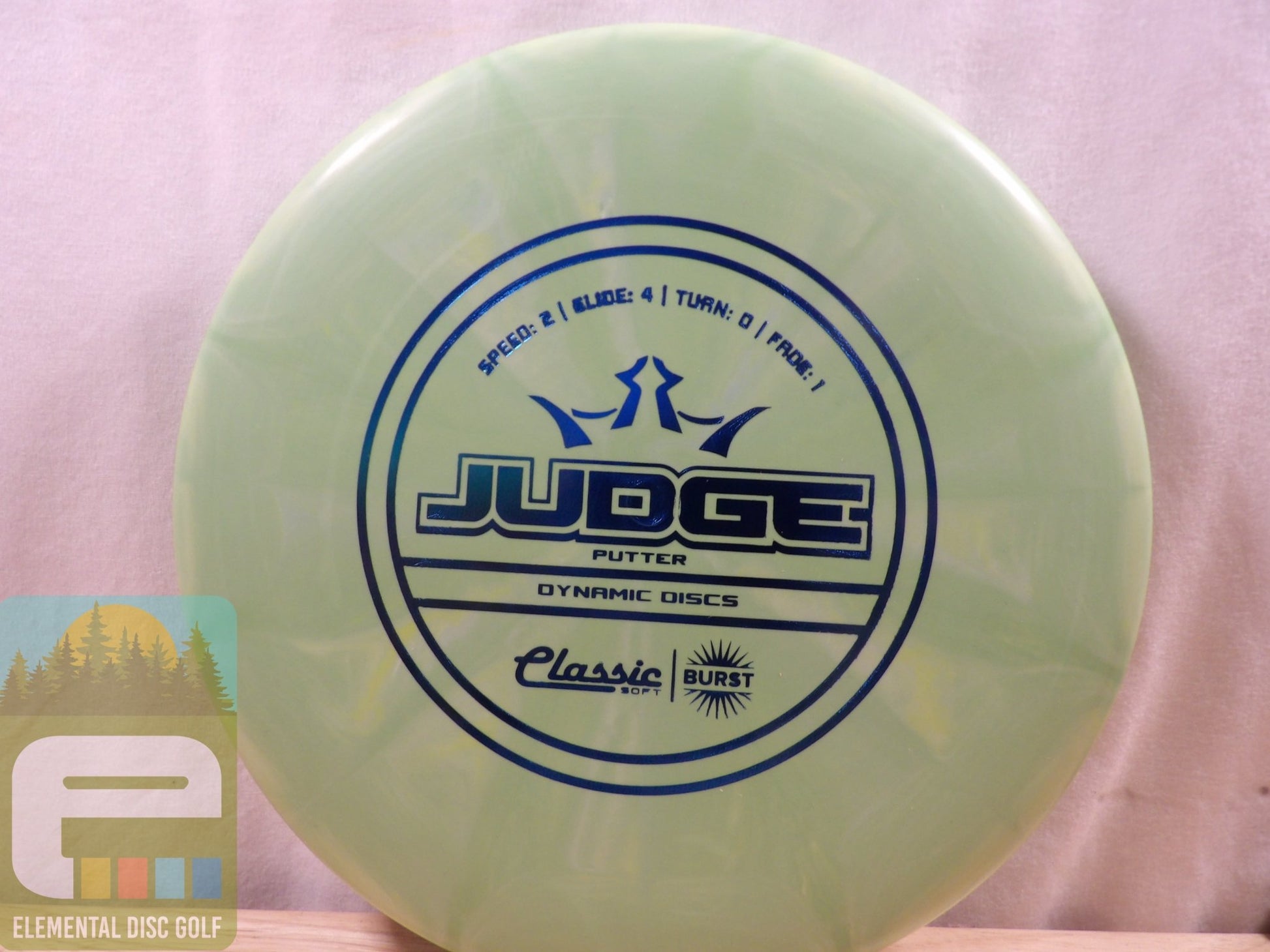 Dynamic Discs Classic Soft Burst Judge (2/4/0/1) - Elemental Disc Golf