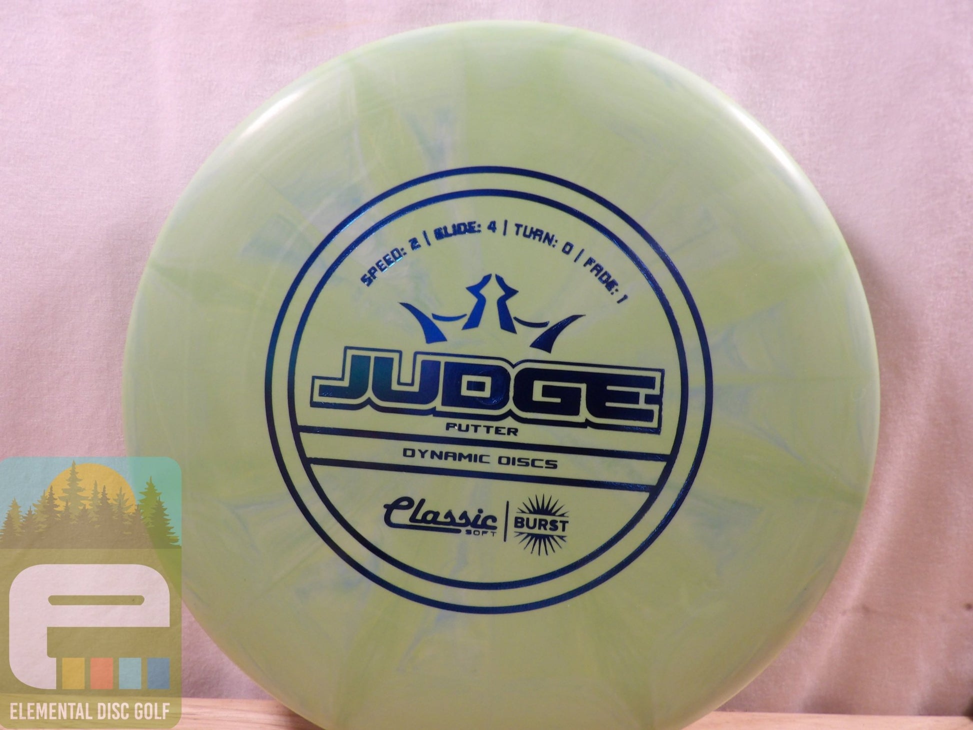Dynamic Discs Classic Soft Burst Judge (2/4/0/1) - Elemental Disc Golf