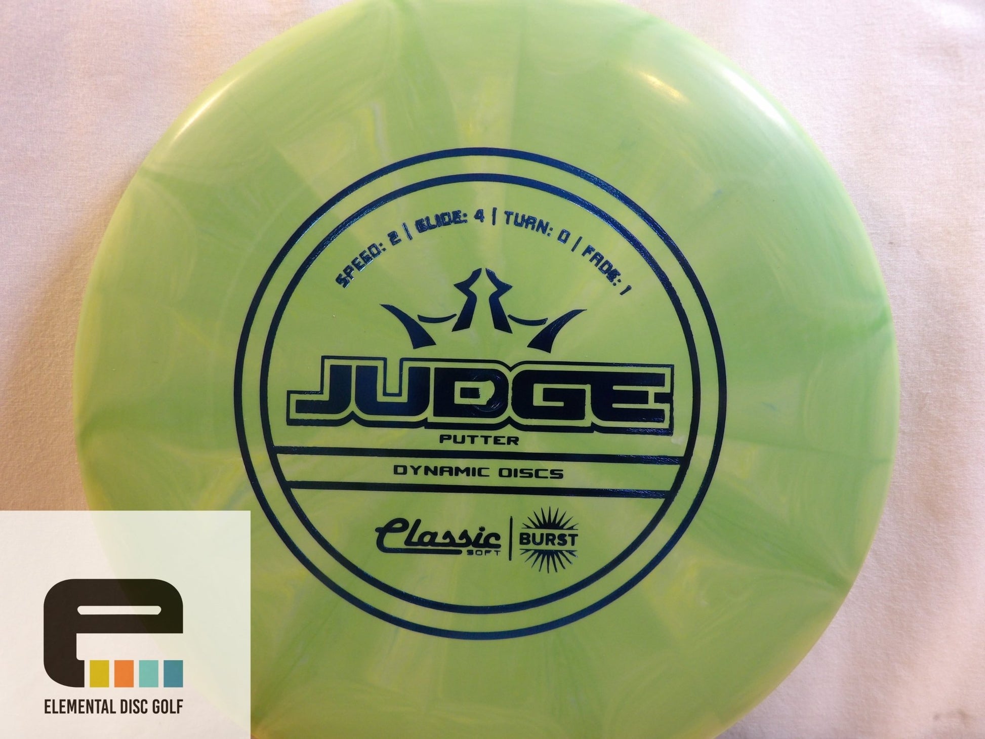 Dynamic Discs Classic Soft Burst Judge - Elemental Disc Golf
