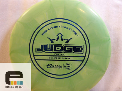 Dynamic Discs Classic Soft Burst Judge - Elemental Disc Golf