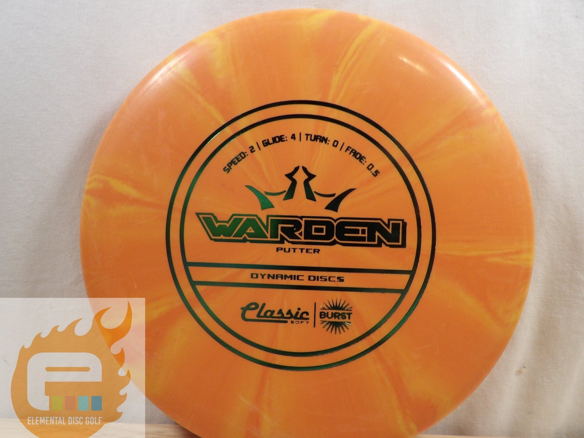 Dynamic Discs Classic Soft Burst Warden (2/4/0/0.5) - Elemental Disc Golf