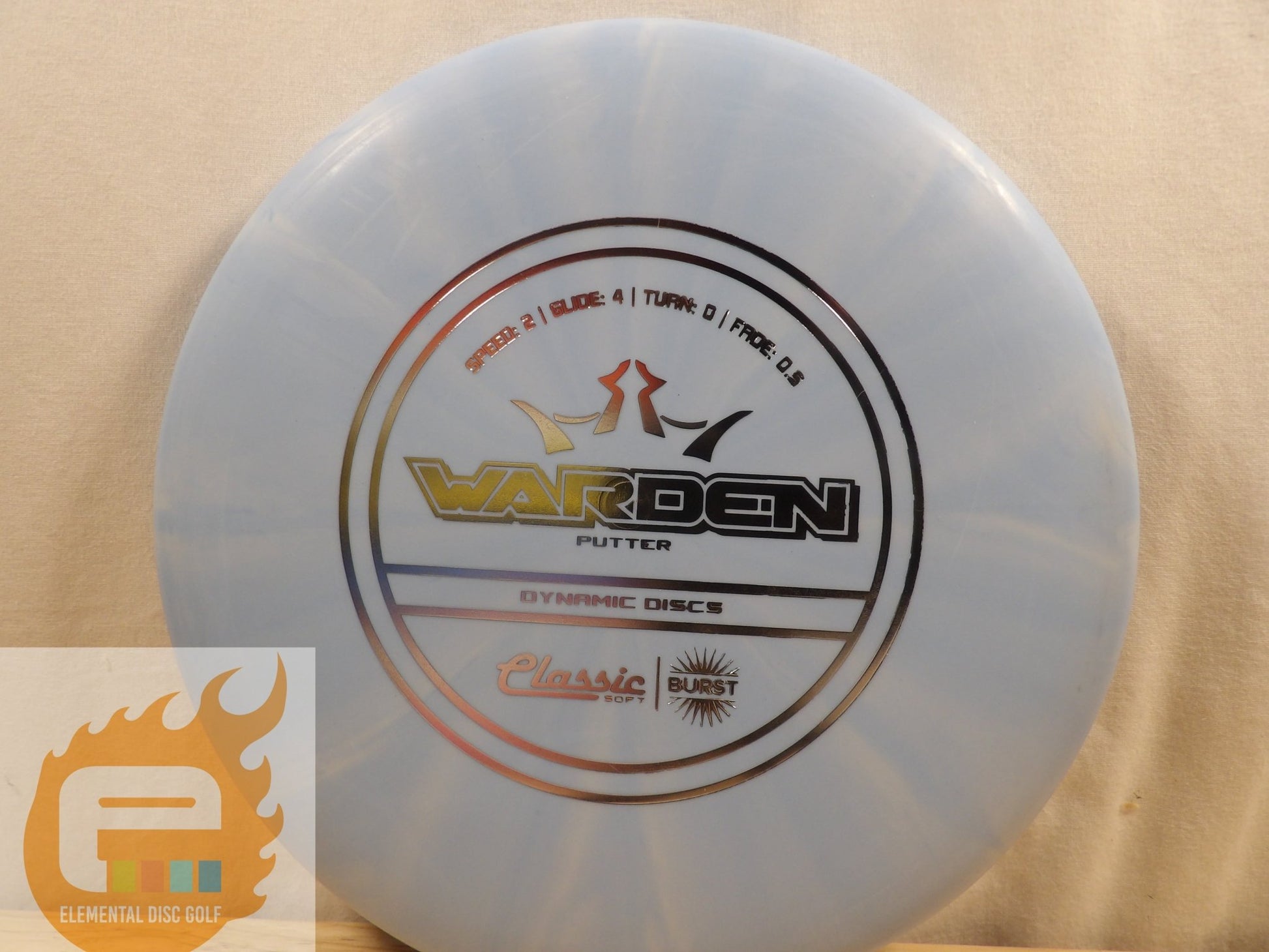 Dynamic Discs Classic Soft Burst Warden (2/4/0/0.5) - Elemental Disc Golf