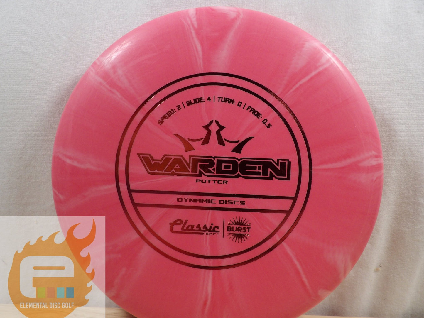 Dynamic Discs Classic Soft Burst Warden (2/4/0/0.5) - Elemental Disc Golf